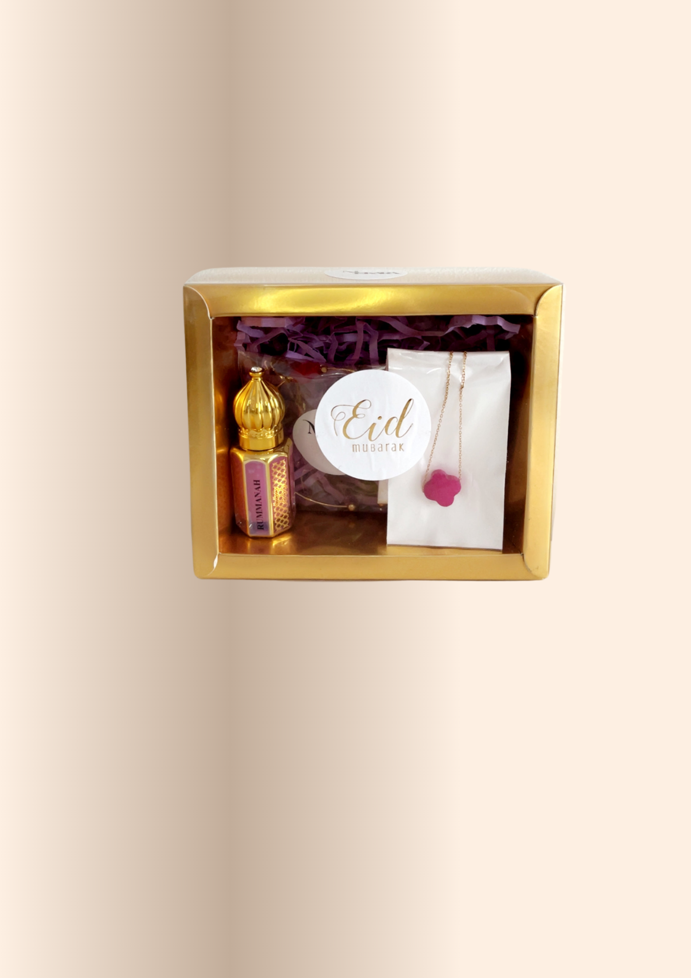 Coffret Eid “Douceur Fleurie” – Musc & Bijoux
